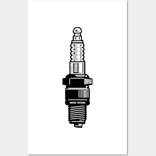 Spark Plug Posters and Art